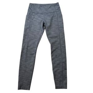 Mondetta Performance and Luxury Blue Heathered Leggings.  Size S